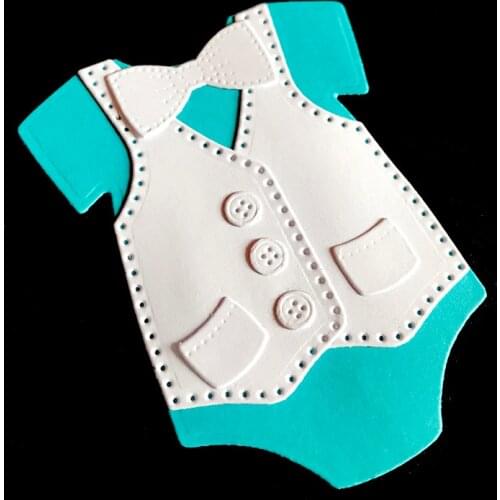 TOP EXPRESSION Baby Metal Cutting Dies Clothes Die Cuts For Card Making DIY Scrapbook Album Decoration New 2021 Crafts Cards