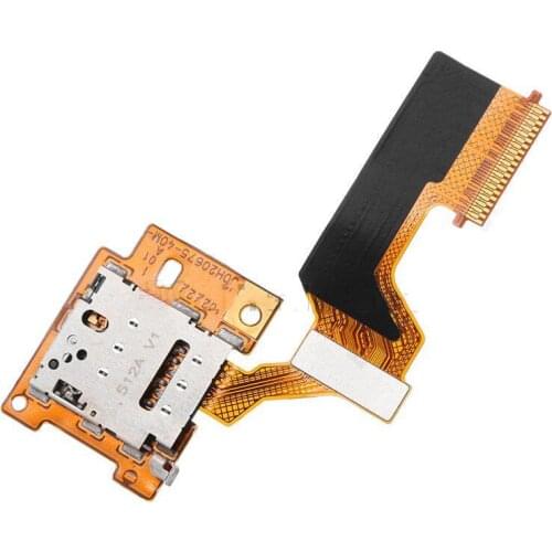 For HTC One M9 SIM Card Holder Reader Contact Slot With Flex Cable