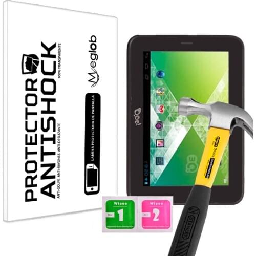 Screen protector Anti-Shock Anti-scratch Anti-Shatter compatible with Tablet 3Q Q-pad MT0729B