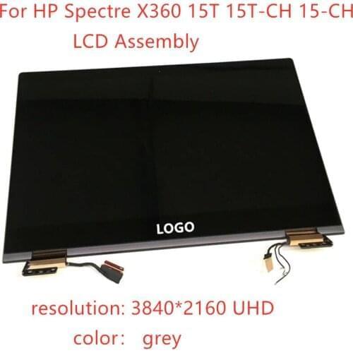 L15596-001 15.6" For HP Spectre X360 15T 15T-CH011DX 15-CH 15-ch000nb 15-ch000nd UHD 4K LCD Display Touch Screen Full Assembly