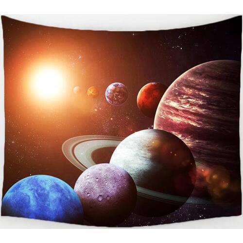 Solar System Tapestry Wall Hanging Tapestry
