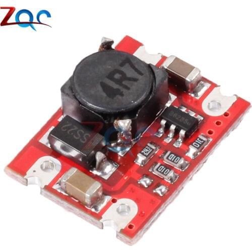 DC-DC 2V-5V to 5V Step Up Boost Converter Power Supply Module Voltage Regulator Board 2A Output High-Current for Lithium Battery