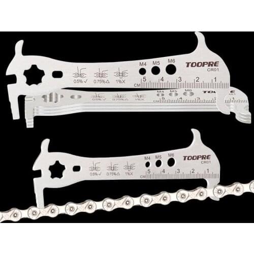Mountain Bike Chain Wear Measuring Devices Chain Ruler Detection Tools Bicycle Mouthpieces Disassembly And Assembly Repair Tools
