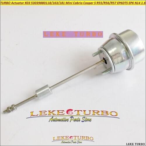 Turbo Actuator valve K03 53039700118 53039880181 53039880163 7595678 7595351 For Mini Cooper S R55 R56 R57 EP6DTS EP6 DTS 1.6L
