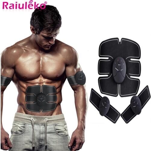 Smart Unisex EMS Hips Trainer Electric Muscle Stimulator electronic massager Wireless ABS Body Slimming Massager Health Care