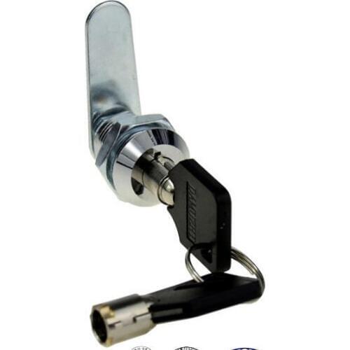 20mm Metal Tubular Cam Lock for Cabinet Drawer Tool Box 2pcs one lot