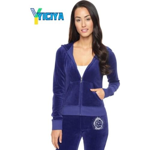 YICIYA heavy industry embroidery hot drilling sports leisure suit womens two piece suit,tracksuit women,met,crop top,trousers
