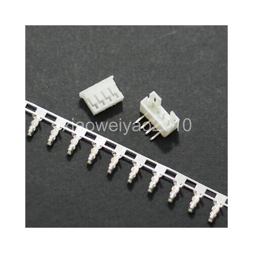 100 sets PH2.0 2.0mm 4P 4Pin Right Angle Pin Header+Terminal+Housing Connector