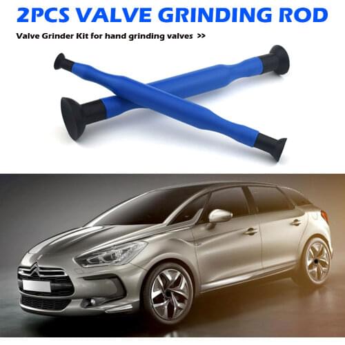 2pcs Sucker Cups Kit Set Auto Repair Tool Valve Grinding Stick Lapping Tool Set with Suction Cup Valve Lapper Grinding Tools