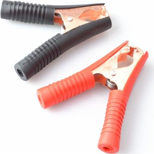 Hot Car Alligator Clips Battery Clamps Crocodile Clip 100A Red+Black