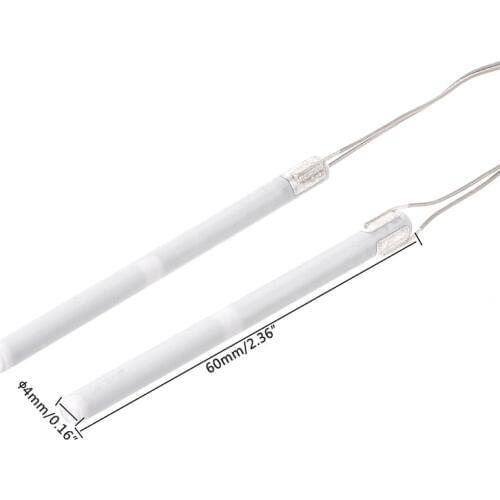 2pcs Electric Adjustable Constant Temperature Heating Type Soldering Iron Core Heater 220V 60w Heating Element Weldering Tool