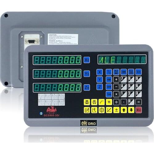 HXX 2-Axis Digital Readout DRO Set Display 0-1000mm Travel Linear Scale Glass Ruler Linear Encoder For Milling Lathe Machine