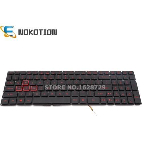 NOKOTION NKI15130FT C5PRH LA-E921P For Acer Predator Helios 300 G3-571 laptop keyboard US ENG 28 Pin
