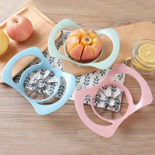 Kitchen Gadgets Plastic Apple Cutter Slicer Vegetable Fruit Tools Kitchen Accessories Apple Easy Cut Slicer Cutter