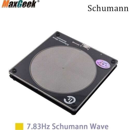 Maxgeek 7.83Hz Schumann Wave Generator Rechargeable Schumann Resonator with Side Switch Help for Sleep Imporve HIFI