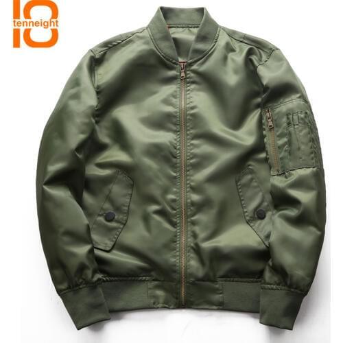 TENNEIGHT MA1 Army Tactical Pilot Bomber Jacket men Military Air Force Tactical Jacket Warm hiking riding Motorcycle windbreaker