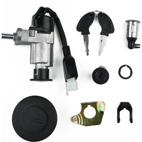 Ignition Key Switch Set For Gas Scooter 50cc 150cc 139QMB GY6 Chinese Moped New