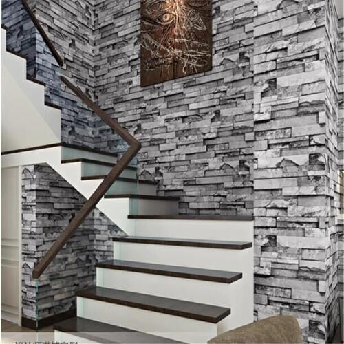 Beibehang papel de pared Simulation Brick Wtorehouse Living Room Staircase Bedroom Wall paperallpaper Hotel Restaurant Clothing