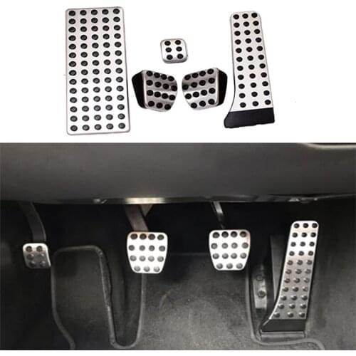 Car Accelerator Gas Brake Clutch Footrest Pedals Plate For Mercedes Benz C E S GLK SLK CLS SL-Class W203 W204 W211 W212 W210
