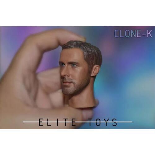 Custom 1/6 Scale ELITE TOYS Blade Runner 2049 Ryan Gosling K Head Headsculpture Action figure toys
