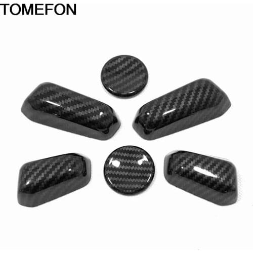 TOMEFON For Lexus UX 200h 260h 2019 Front Seat Adjustment Switch Button Knob Cap Moulding Cover Trim Interior Accessories ABS