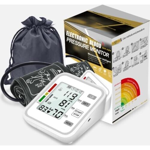 English Intelligent Upper Arm Blood Pressure Monitor Home Blood Pressure Monitor Automatic Blood Pressure Monitor With Voice