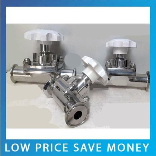 DN51 High Quality Stainless Steel Manual Diaphragm Valve