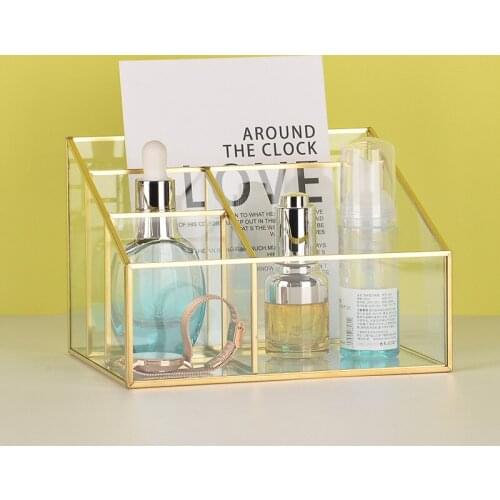 Jewelry Container Make Up Case Makeup Brush Holder Organizers Box Makeup Organizer Drawers Plastic Cosmetic Storage Box Rack
