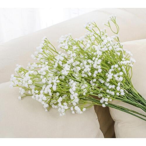 1 pc DIY Artificial Flowers Fake Gypsophila Floral Bouquets Arrangement Wedding Home Garden Party Decoration