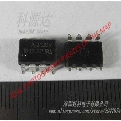 10pcs/lot HCPL-3120 SOP8 HCPL-3120V In Stock