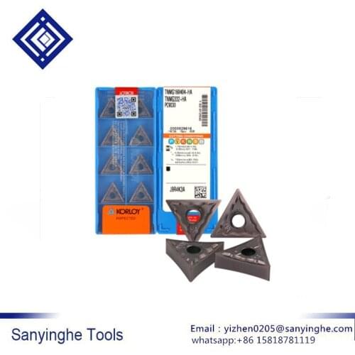 Free shipping 10 pcs /lots TNMG160404 HA PC9030 cnc carbide parting & grooving inserts cnc blade lathe tool