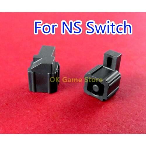 50pairs/lot Original Plastic Black Left Right Slider Buckle Lock Latch Bracket for Nintendo Switch NS Repair Parts Buckle Lock