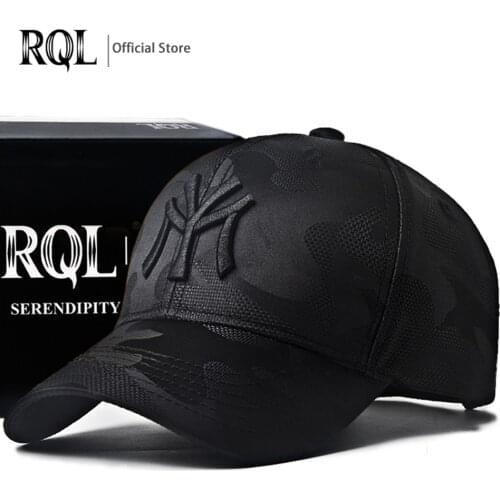 Mens Black Baseball Cap Male Summer Low Profile Camouflage Embroidered Logo Cotton Mountain Snapback Brand Hip Hop Winter Hat