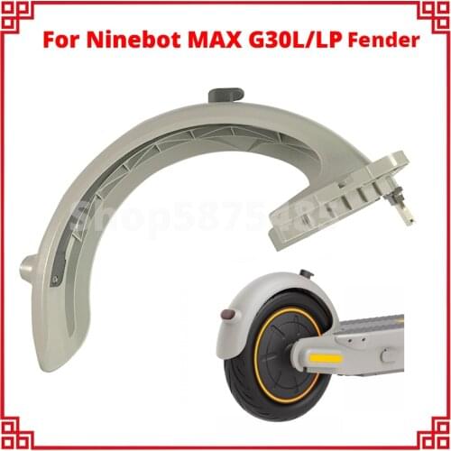 Electric Scooter Rear Fender Light Parts For Ninebot MAX G30LP Mudguard Water Baffle Rear Shield Tyre Splash Guard Accessories