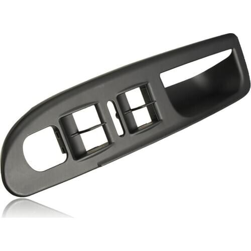 Black Master Electric Window Mirror Switch Panel Trim Cover for Passat B6