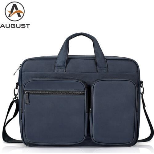 Business Men Briefcase Women 15.6 inch Laptop Handbag 13.3 14.1 inch Computer Bag Casual Office Bag Document Handbag for Men