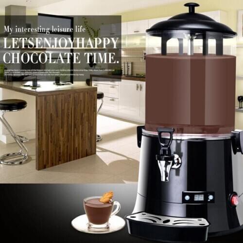 CE 10L Hot Chocolate Machine Electric Dispenser Bain Marie Mixer wine 220V/110V