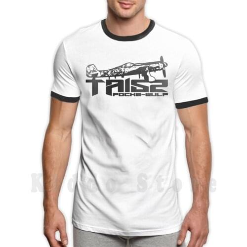 Ta152 T Shirt Men Cotton Cotton S - 6Xl Fighter Interceptor Reconnaissance German Ww2 Air Carrier Airplane Fw190 Wwii