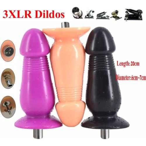 Mushroom Anal Plug Silicone Realistic Dildo With Suction Cup Stimulate 3XLR Anal Dildo Big Fake Penis Sex Toys For Women