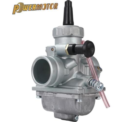 Motorcycle Mikuni VM24 Carburetor PE28 28mm Carb For 150cc 160cc 200cc 250cc Engine CRF KLX TTR Pit Dirt Bike ATV Round Slide