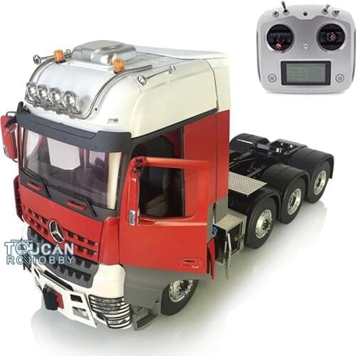 LESU RC 1/14 Metal Chassis Sound Roof Light Hercul Arco Tractor Truck Radio THZH0838-SMT3