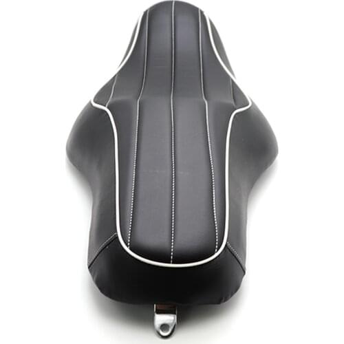 New Motorcycle Saddle Seats Front Driver Rear Passenger Seats Cushion Pad Motorcycle Accessories For Harley 883 XL 48