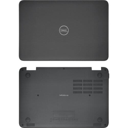 New Laptop LCD Back Cover Top Back Case /Bottom Cover For Dell Latitued 11 3180 3181 3190 Cover Black