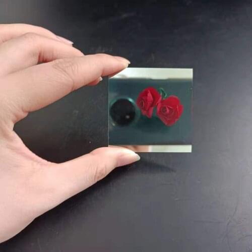 Optical Glass Semi-reverse Semi-transmission Prism Spectre 50/50 Visible Light Spectre 420-680nm beam splitter prism 60*40*1MM