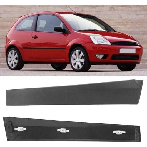 Right Car Outer Front Door Window Moulding Trim For Ford For Fiesta MK6 2003-2010 3 Door Model Only