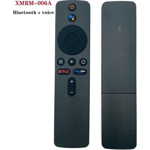 XMRM-006A for Xiaomi TV 4X 50 L65M5-5SIN Prime Video Netflix Smart TV Mi Box 4K Bluetooth Voice Remote Control