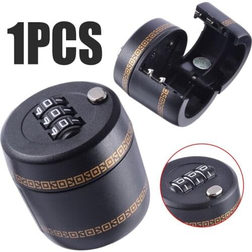 1Pcs Plastic Wine Liquor Bottle Password Lock Vacuum Plug Device Stopper Lock Gadget For Home Furniture Hardware