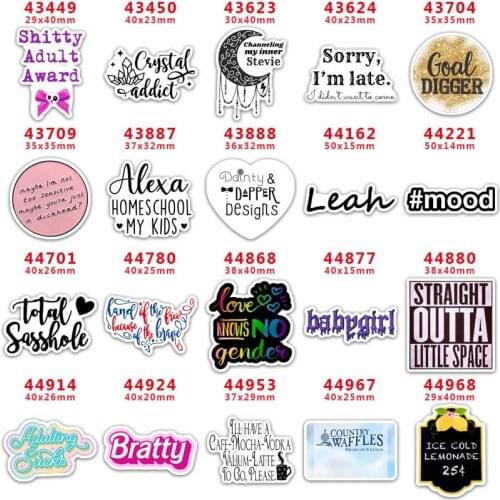 10 Pcs Cartoon Planar Resin Cabochons PR43449