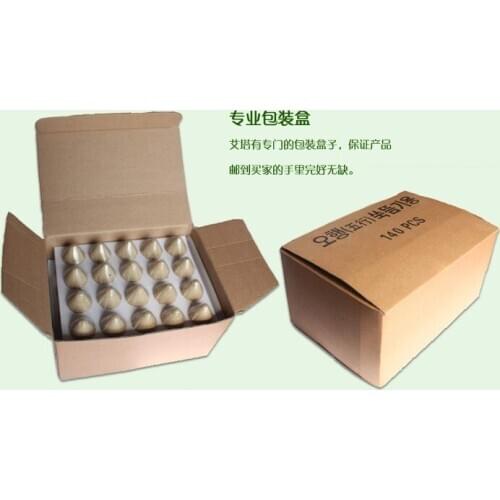 140 pcs moxa column acupuncture Moxibustion massage moxa stick with one base moxibustion instrument Ai column