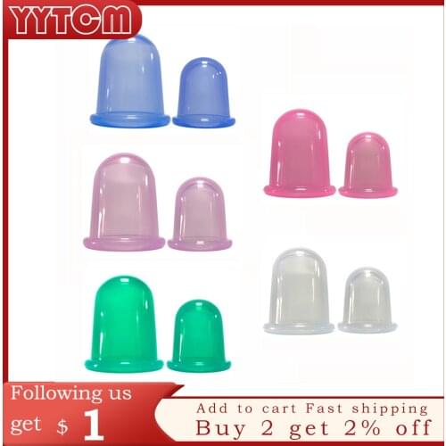 1pcs Jar for Massage Body Cups Silicone Vacuum Cupping Ventosas vacuum bank Weight massage Cupping Apparatus vacuum cans